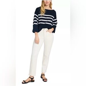 Faherty Cotton Sport Jersey Top Navy XS and M